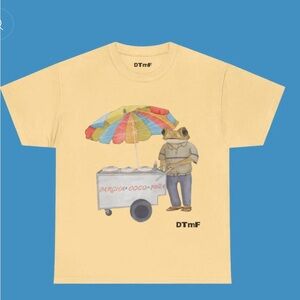 DTMF Yellow Graphic T-Shirt